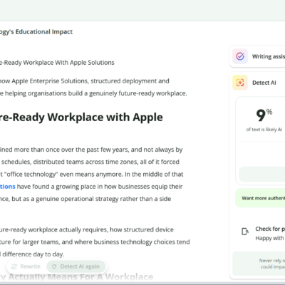 Building a Future-Ready Workplace with Apple Solutions